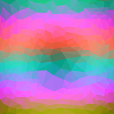 Bright poligonal arka plan parlak çok renkli bir karışımı ile üçgen tasarım kullanmak için renkli