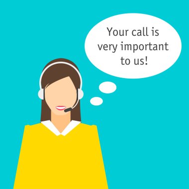 Meçhul kadın çalışırdı avatar simgesi olan kavramsal çizimi