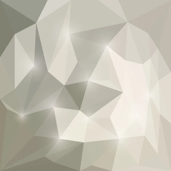 Абстрактный многоугольный треугольный фон с яркими огнями для использования в дизайне — стоковый вектор