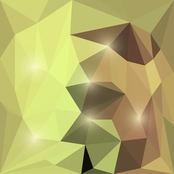 Abstract geometrische veelhoekige driehoekige achtergrond met felle lichten voor gebruik in het ontwerp — Stockvector