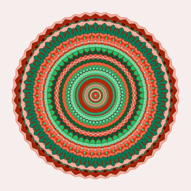 El-çizim süs arka plan parlak renkli