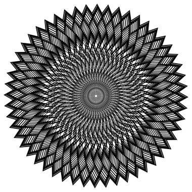 Soyut geometrik siyah renkli çizgiler arka plan