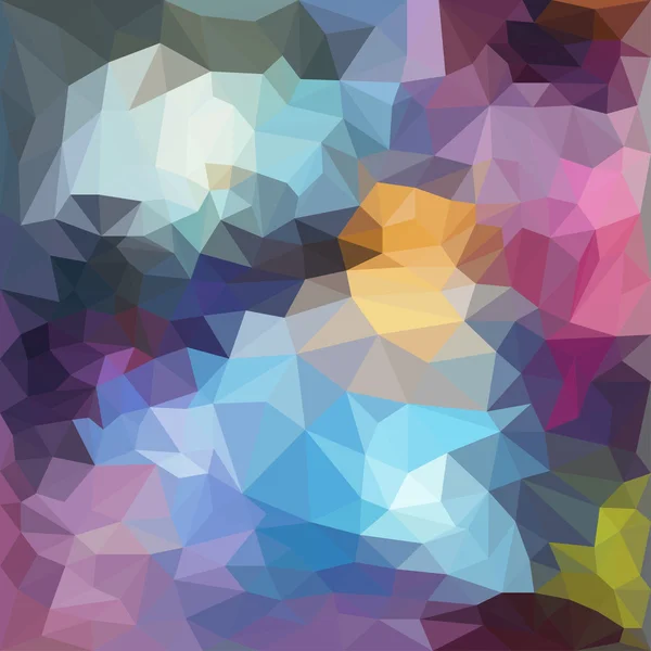 Abstract triangle blended polygonal geometric background for use in design — Stockvector