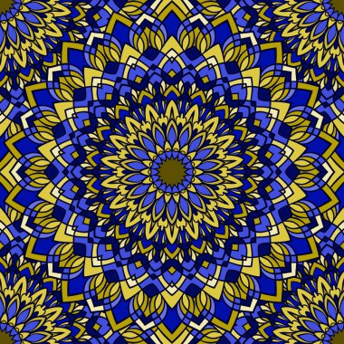 Parlak el-çizim süs çiçek sorunsuz arka plan ipek boyun atkısı veya Tekstil baskı tasarımı için birçok bilgi veya kartı, davet veya afiş kapak için kullanımı ile harmanlanmış.