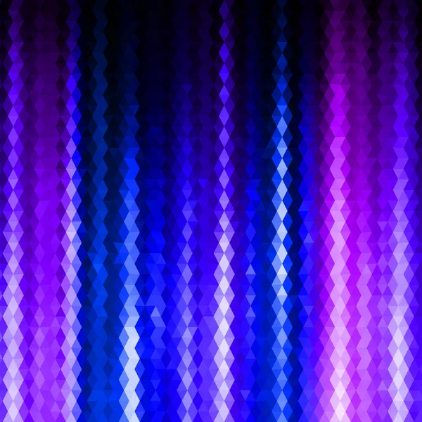 Abstrato brilhante colorido poligonal triangular brilhante azul e roxo raios de fundo para uso em design de cartão, convite, cartaz, banner, cartaz ou outdoor capa — Vetor de Stock