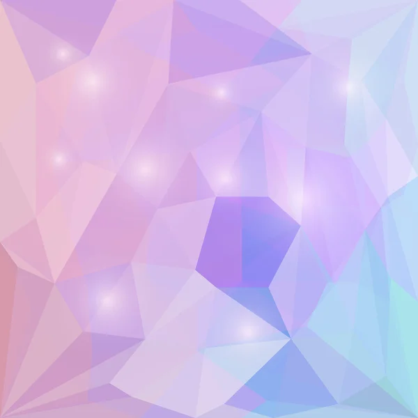 Abstrato vetor poligonal fundo geométrico triangular com luzes brilhantes para uso em design de cartão, convite, cartaz, banner, cartaz ou capa de cartaz — Vetor de Stock