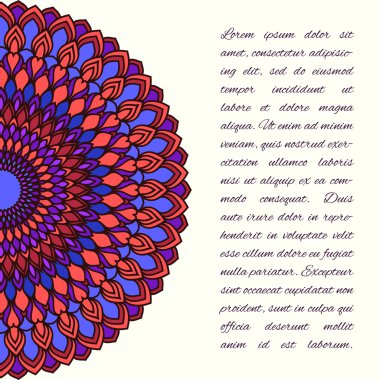 ornamental handmade abstract artwork pattern background for use in design as template for card, invitation, page, book, poster,datebook, diary, brochures, notebook, pocketbook, album, sketch book