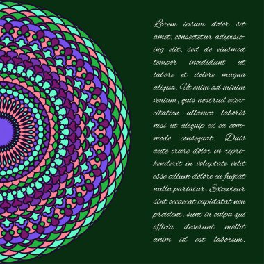 ornamental handmade abstract artwork pattern background for use in design as template for card, invitation, page, book, poster,datebook, diary, brochures, notebook, pocketbook, album, sketch book