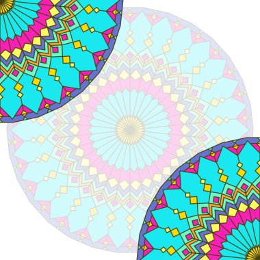 hand-drawing ornamental abstract lace background for use in design for card, poster, banner or placard