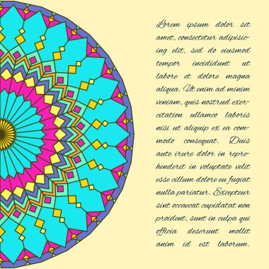 ornamental handmade abstract artwork pattern background for use in design as template for card, invitation, page, book, poster,datebook, diary, brochures, notebook, pocketbook, album, sketch book