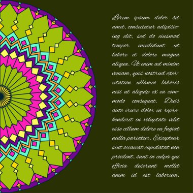 ornamental handmade abstract artwork pattern background for use in design as template for card, invitation, page, book, poster,datebook, diary, brochures, notebook, pocketbook, album, sketch book