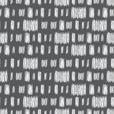 Doodle seamless pattern with handmade lines.