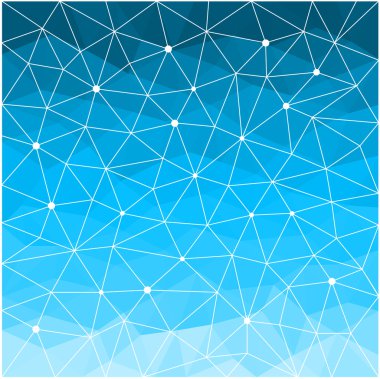 Polygonal abstract geometric triangle pattern background