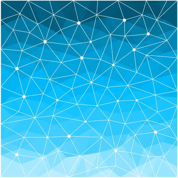 Polygonal abstract geometric triangle pattern background — Stock Vector