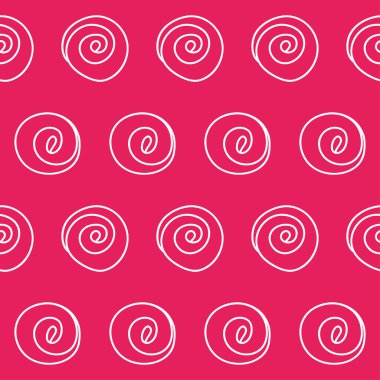 Elle çizilmiş doodle Dikişsiz desen arka plan