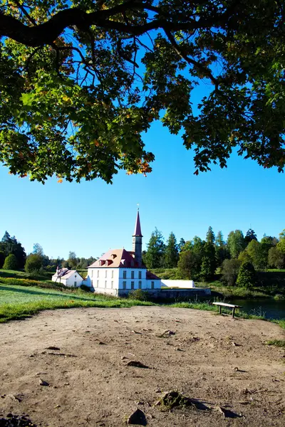 Vue du Palais du Prieuré à Gatchina — Photo