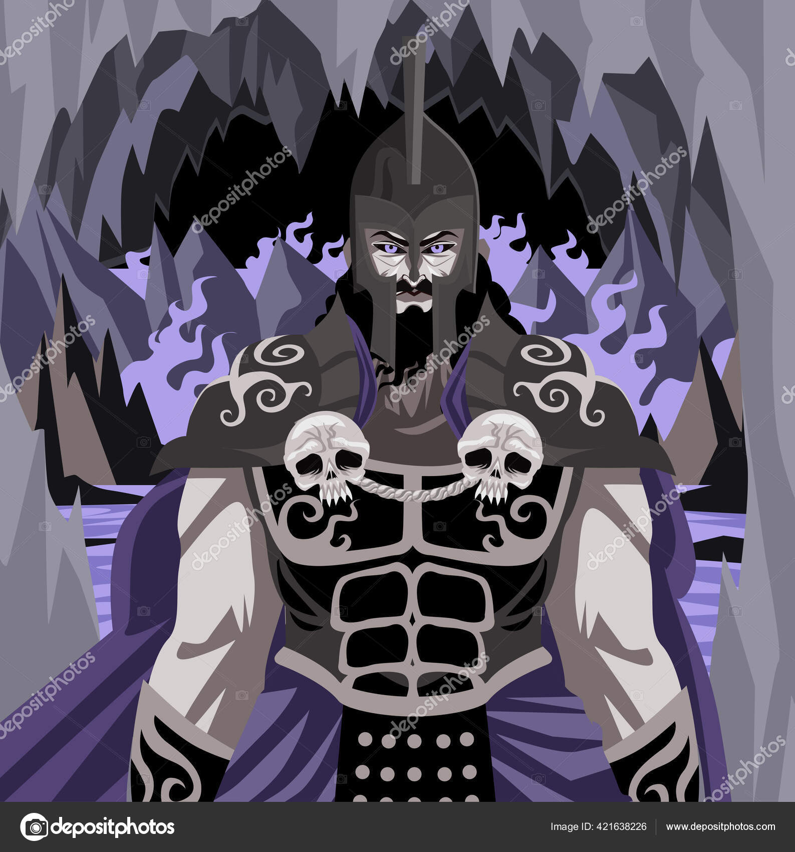 Hades Greek Mythology Drawing