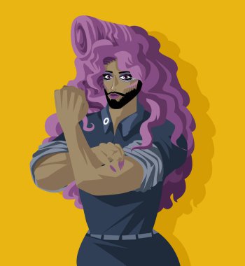 transseksüel feminist işçi model eylemci