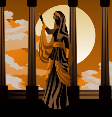 O bir Juno Yunan mitoloji evlilik tanrıçası.