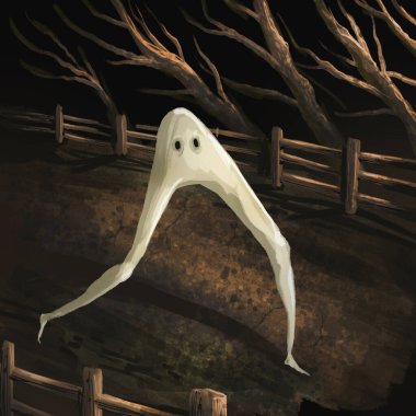 Fresno gece sürüngeni karanlık ormanda koşuyor.