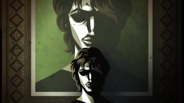 İnsan portresi çürüyor, lanetleniyor ve çürüyor.