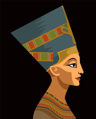 woman pharaoh egyptian royal bust
