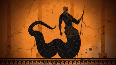 Cecrops Antik Atinaların Yılan Kralı