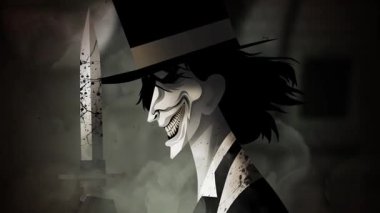 Karındeşen Jack uğursuz gülümsemesi