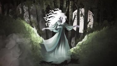 Geceleri ormanda çığlık atan hayalet.