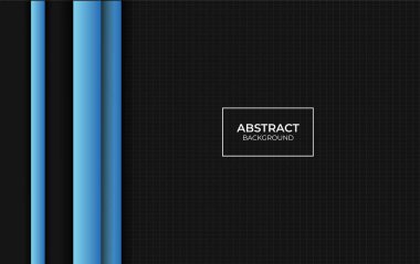 Soyut mavi ve siyah arkaplan