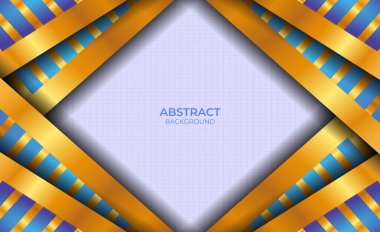 Soyut Lüks Arkaplan Mavi ve Altın