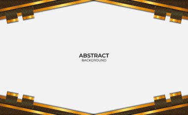 Özet Siyah ve Altın Tasarım