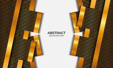 Soyut Tasarım Siyah ve Arkaplan Biçimi