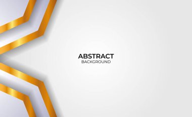 Lüks, soyut, gri ve altın rengi tasarım