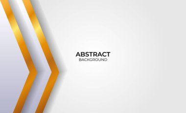 Zarif geometrik gri ve altın desenli