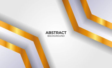 Lüks gri ve altın rengi tasarım