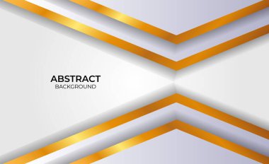 Zarif geometrik arkaplan Gri ve altın