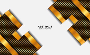 Arkaplan Biçimi Siyah ve Altın Özeti