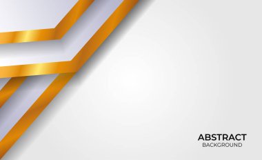 Soyut tasarım gri ve altın rengi arkaplan