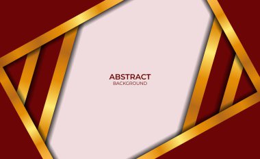 Lüks Kırmızı ve Altın Tarzı