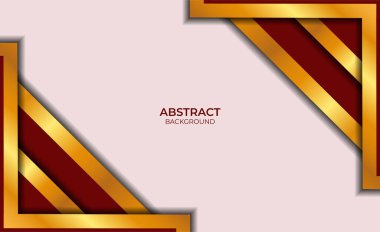 Şatafatlı Kırmızı ve Altın Tasarım