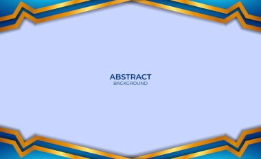 Lüks Tasarım Mavi ve Altın Arkaplan