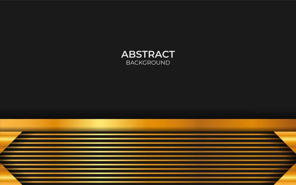 Abstract Black Gold Design Style — стоковый вектор