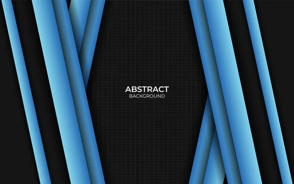 Abstract Achtergrond Blauw Zwart — Stockvector