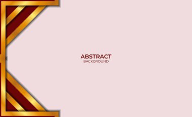 Arkaplan Lüks Stil Kırmızı ve Altın Tasarım