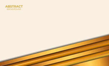 Özgeçmiş: Soyut Kahverengi ve Altın Tasarım