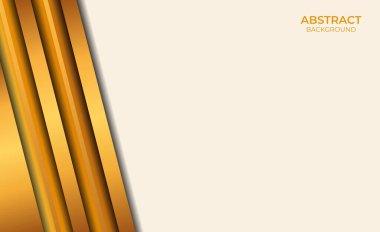 Soyut Tasarım Kahverengi ve Altın Tarzı