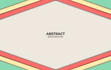 Modern Renkli Tasarım Soyut Arkaplan