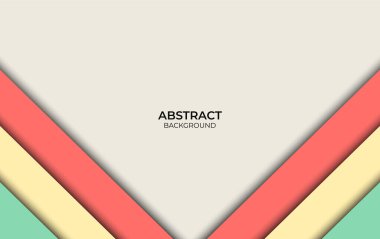 Modern Renkli Arkaplan Soyut Tasarımı