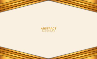 Soyut Arkaplan Kahverengi ve Altın Tasarım Biçimi